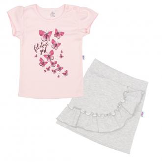 Dojčenské tričko so sukienkou New Baby Butterflies / 80 (9-12m)