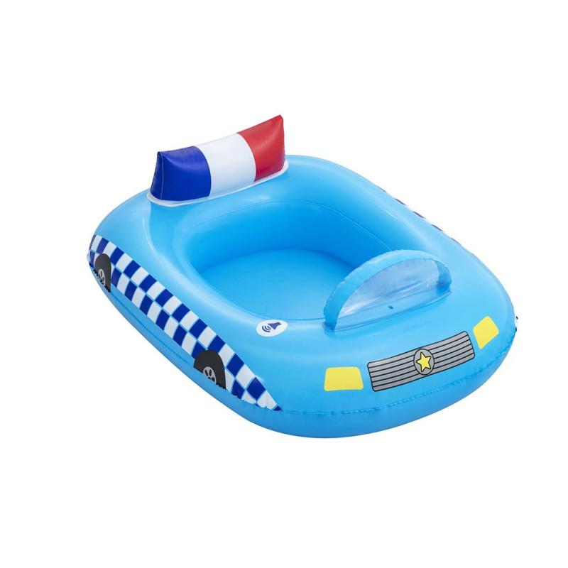 Detská nafukovací čln so zvukom Bestway Polícia 97x74 cm