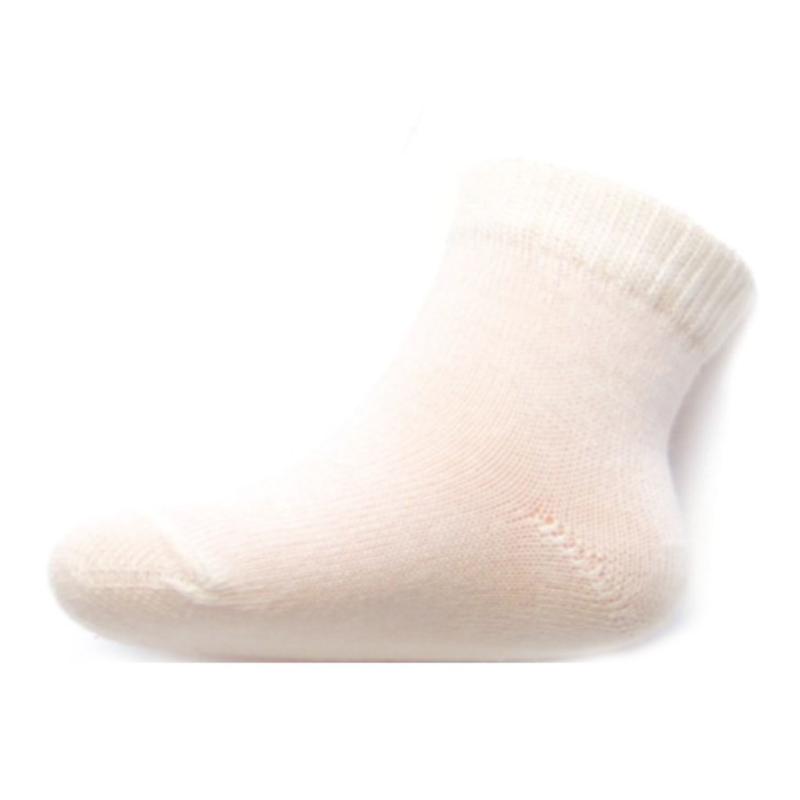 Dojčenské bavlnené ponožky New Baby biele / 86 (12-18m)