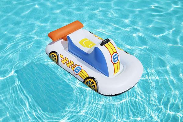Detské nafukovacie auto do vody s rukoväťou Bestway 10x75 cm