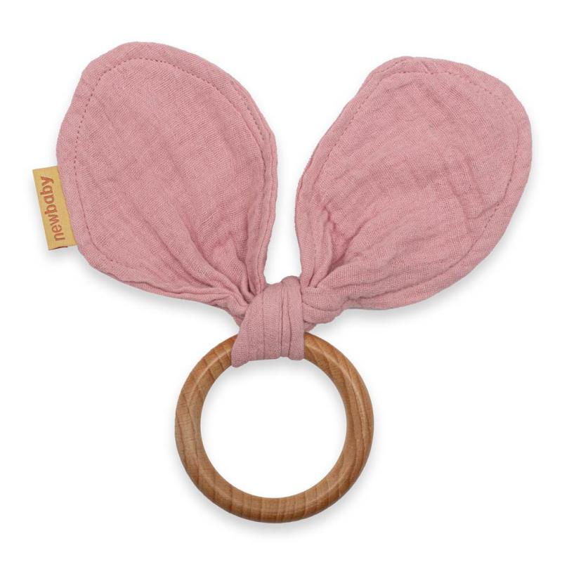 Kúsok s listami New Baby Ears pink