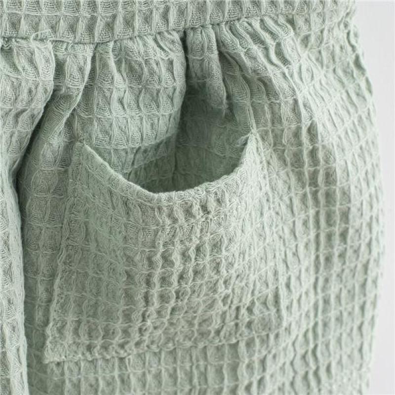 Dojčenská mušelínová suknička New Baby Comfort clothes šalviová / 74 (6-9m)