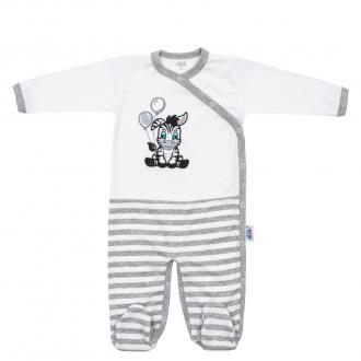 Dojčenský bavlnený overal New Baby Zebra exclusive / 74 (6-9m)