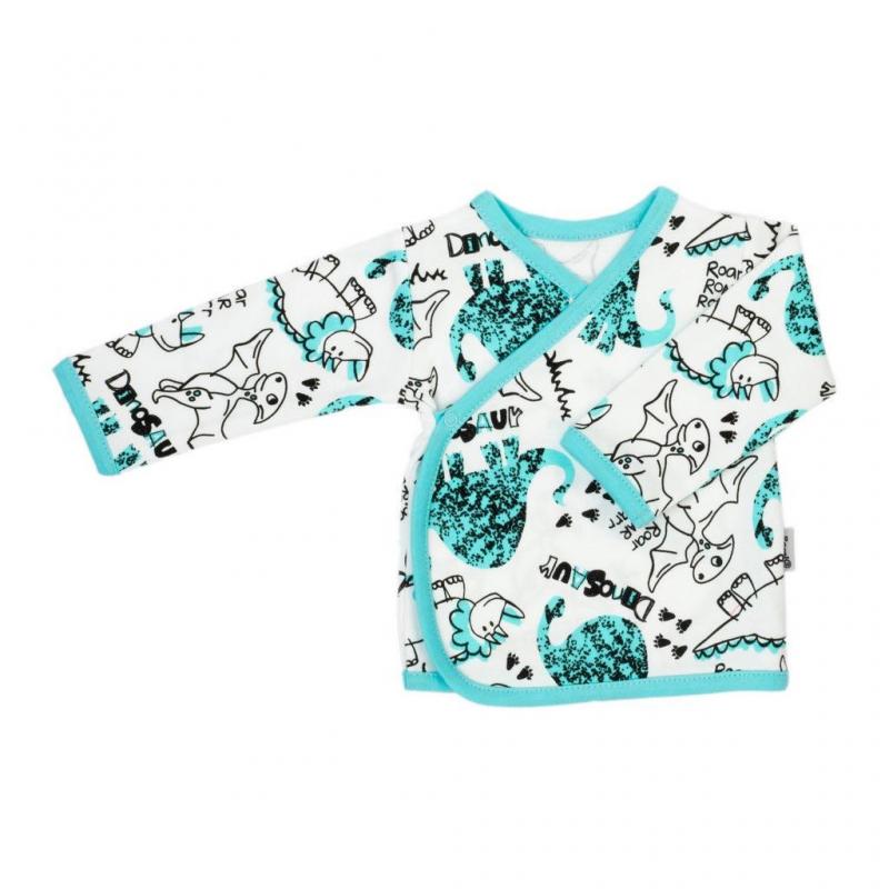 Dojčenská bavlněná košilka Nicol Dinosaur / 68 (4-6m)