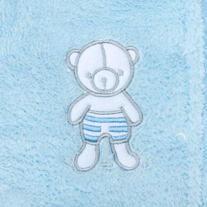 Zimný kabátik New Baby Nice Bear modrý / 56 (0-3m)