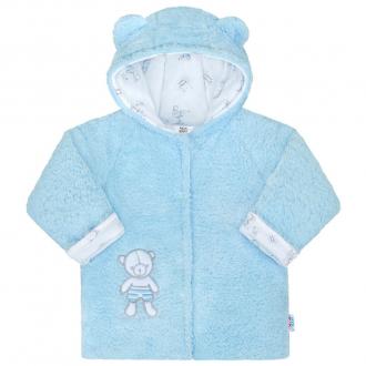 Zimný kabátik New Baby Nice Bear modrý / 86 (12-18m)