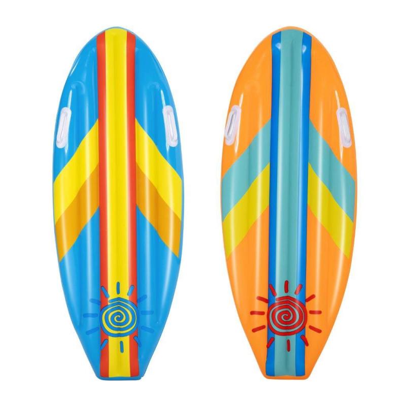 Nafukovacia surfovacia doska matrac 114x46 cm Bestway oranžová