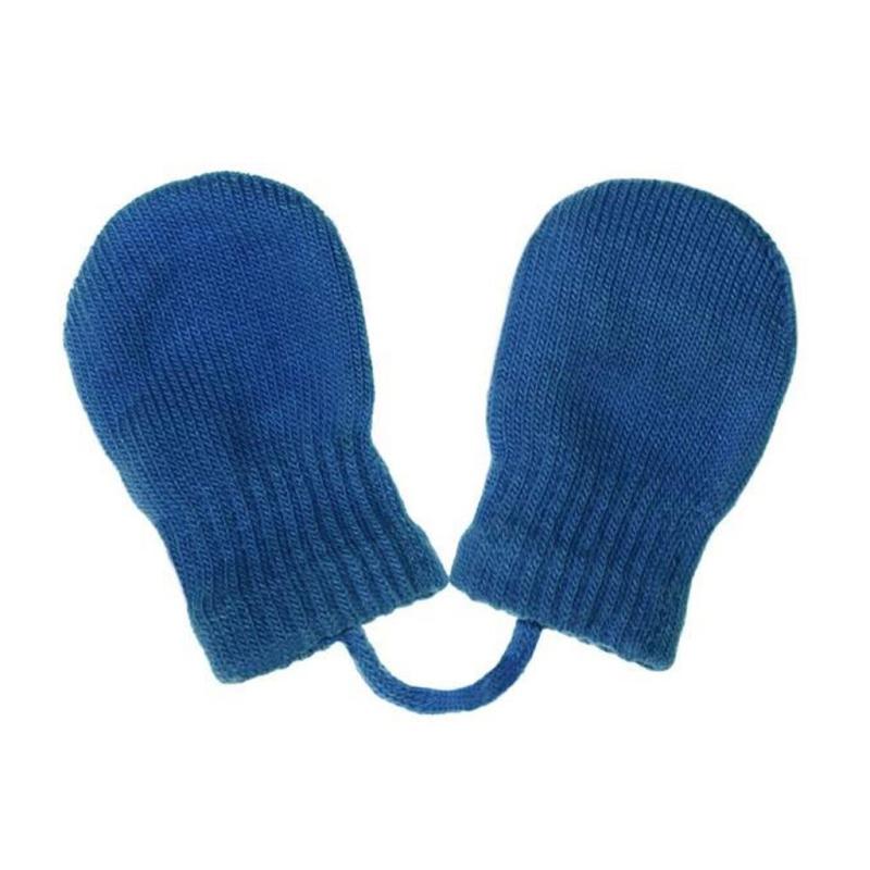 Detské zimné rukavičky New Baby modré / 56 (0-3m)