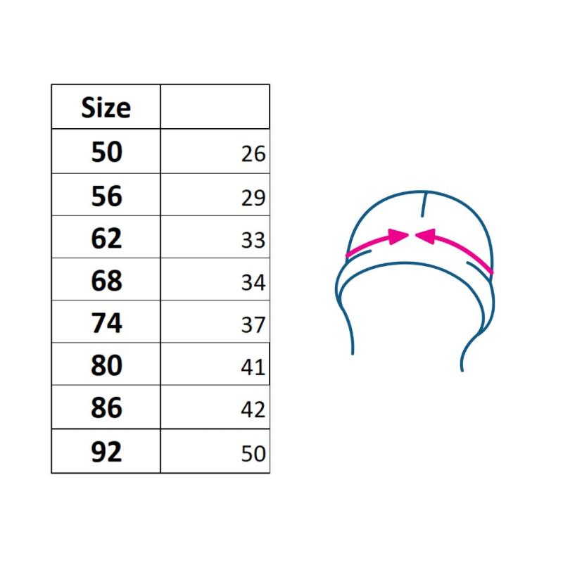 Dievčenská čiapočka turban New Baby For Girls dots / 74 (6-9m)