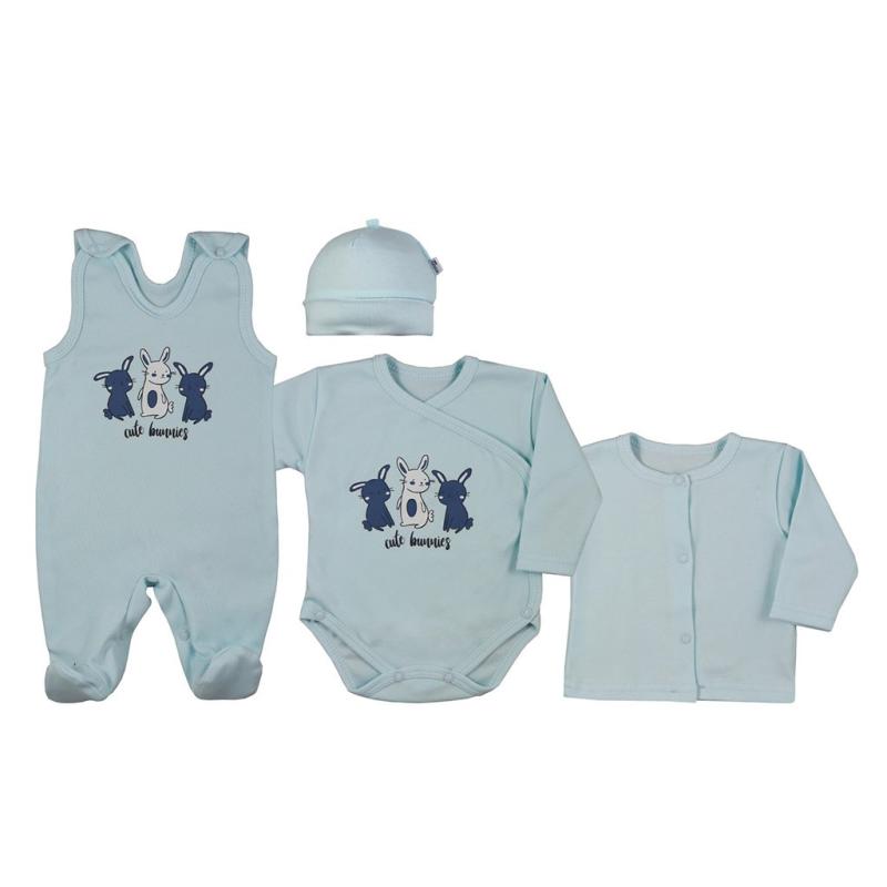 4-dielna dojčenská súprava Koala Rabbit blue / 50