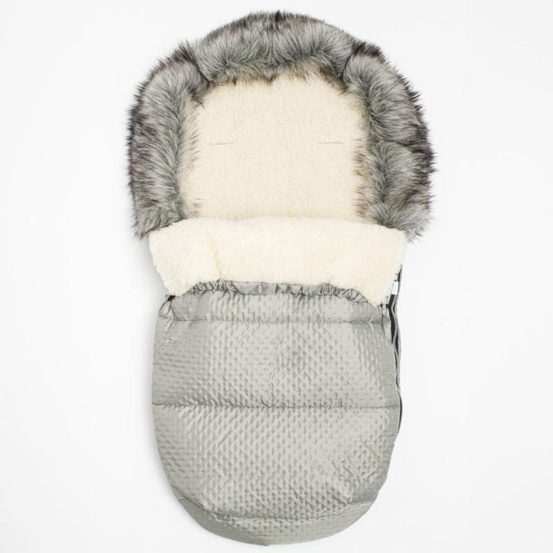 Zimný fusak New Baby Lux Wool graphite