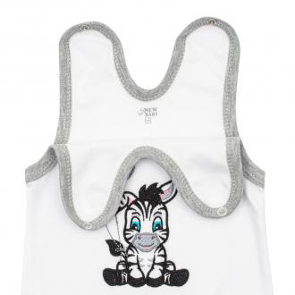 Dojčenské bavlnené dupačky New Baby Zebra exclusive / 80 (9-12m)