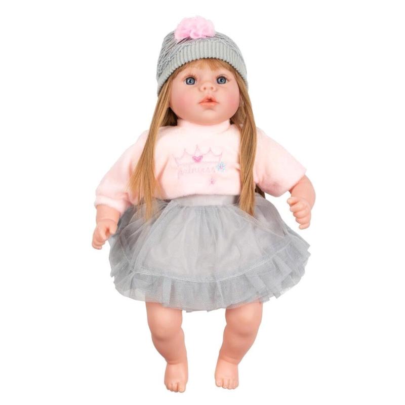 Slovensky hovoriaca a spievajúca detská bábika PlayTo Nina 46 cm