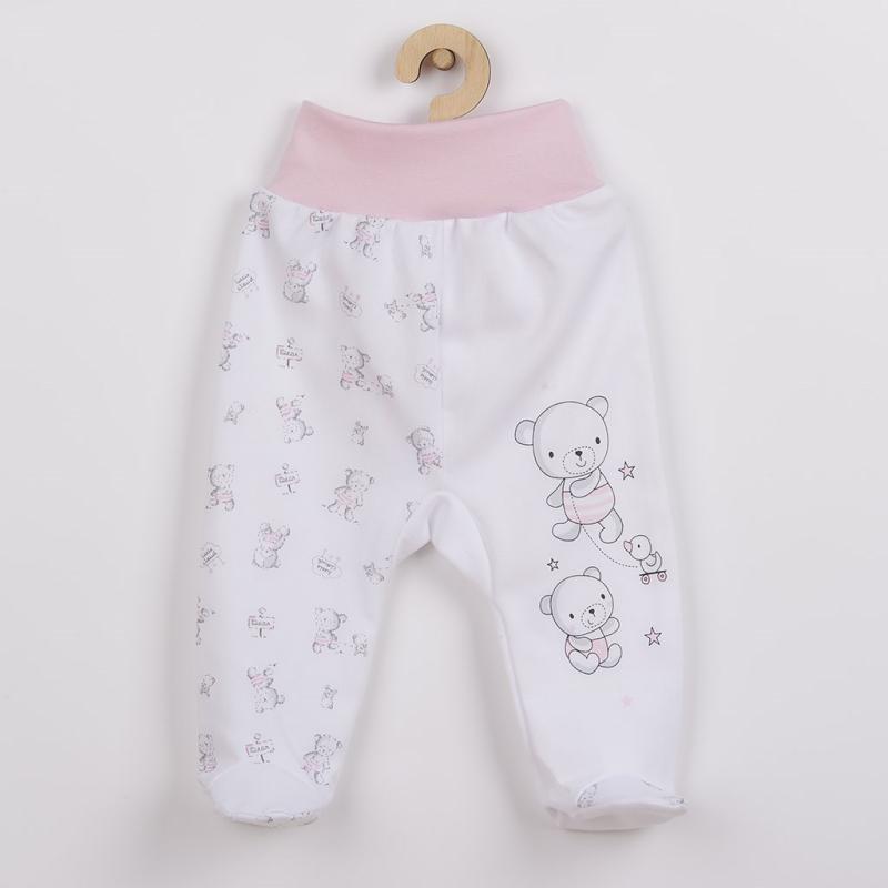 Dojčenské polodupačky New Baby Bears ružové / 50