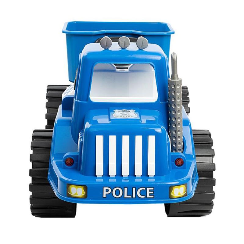Detské policajné odrážadlo BAYO POLICE 70 cm modré